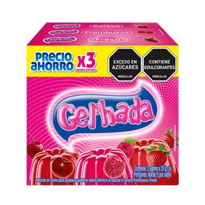 Gelatina Gelhada Surtx3(Cz,Frb,Fre)*35 gr