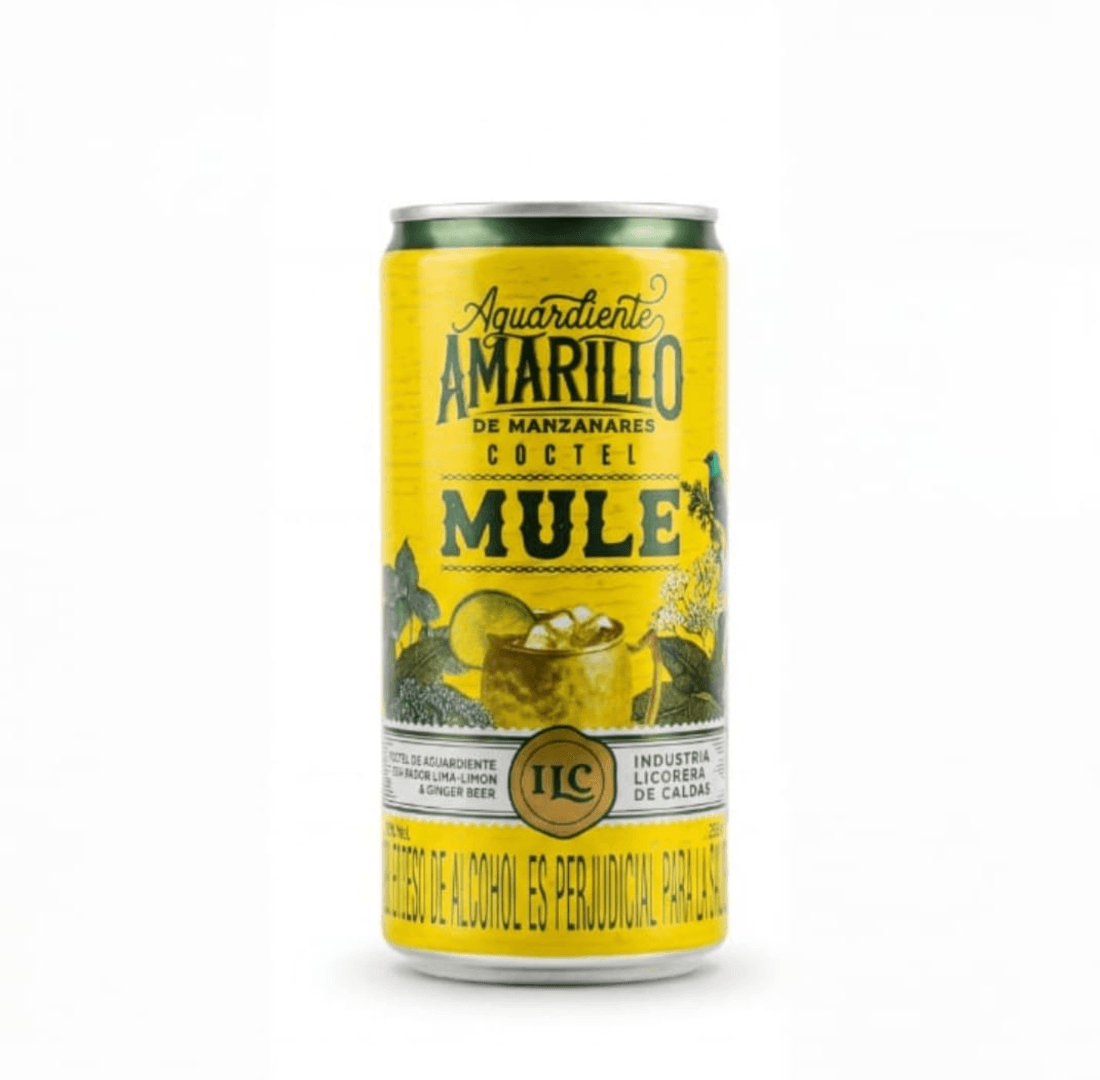 COCTEL MULE AGUARDIENTE AMARILLO*269ML