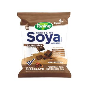 Bebida Soya Toning Chocolate* 250 gr