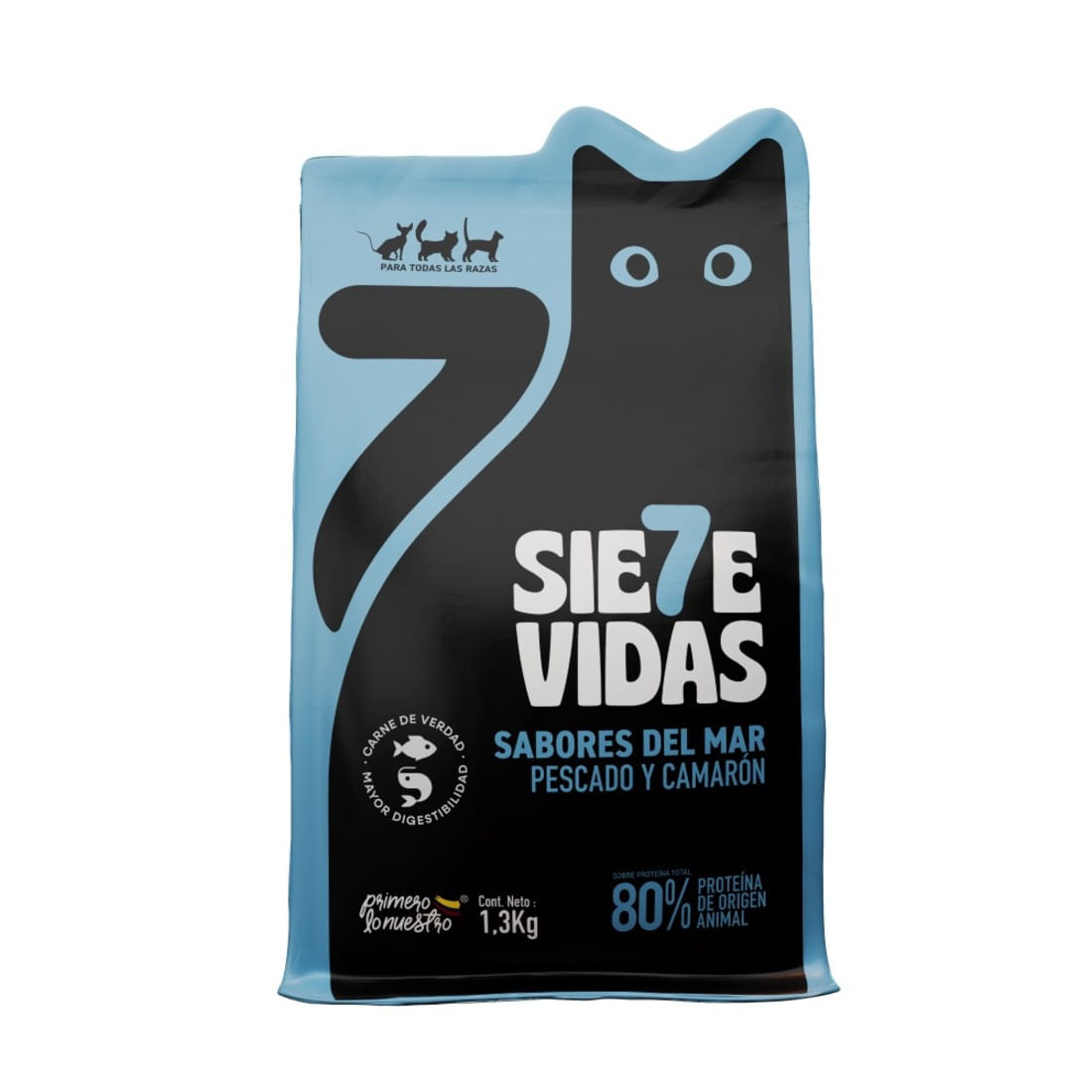 CONCENTRADO 7 VIDAS PEZ CAMARON* 1.3KG