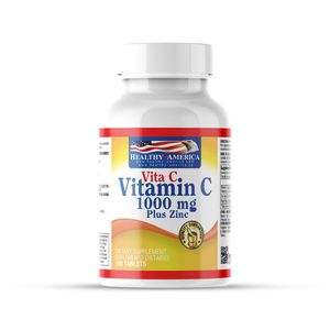 Vitamina C 1000Plus Zinc X100Tabletas