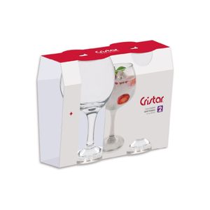 Copas Ginebra Cristar Set X 2Unds