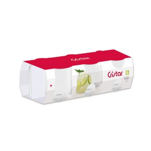 Vasos Corto Capella Cristar Set X 6Unds