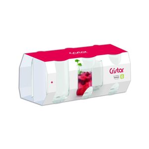 Vasos Alto Capella Cristar Set X 6Unds