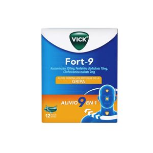 Vick Fort-9 X 12 Capsulas Gripa