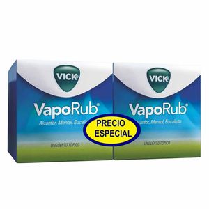 Unguento Vick Vaporub X50G*2 und Oferta