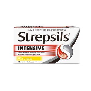 Strepsils Intensive Miel Y Limon