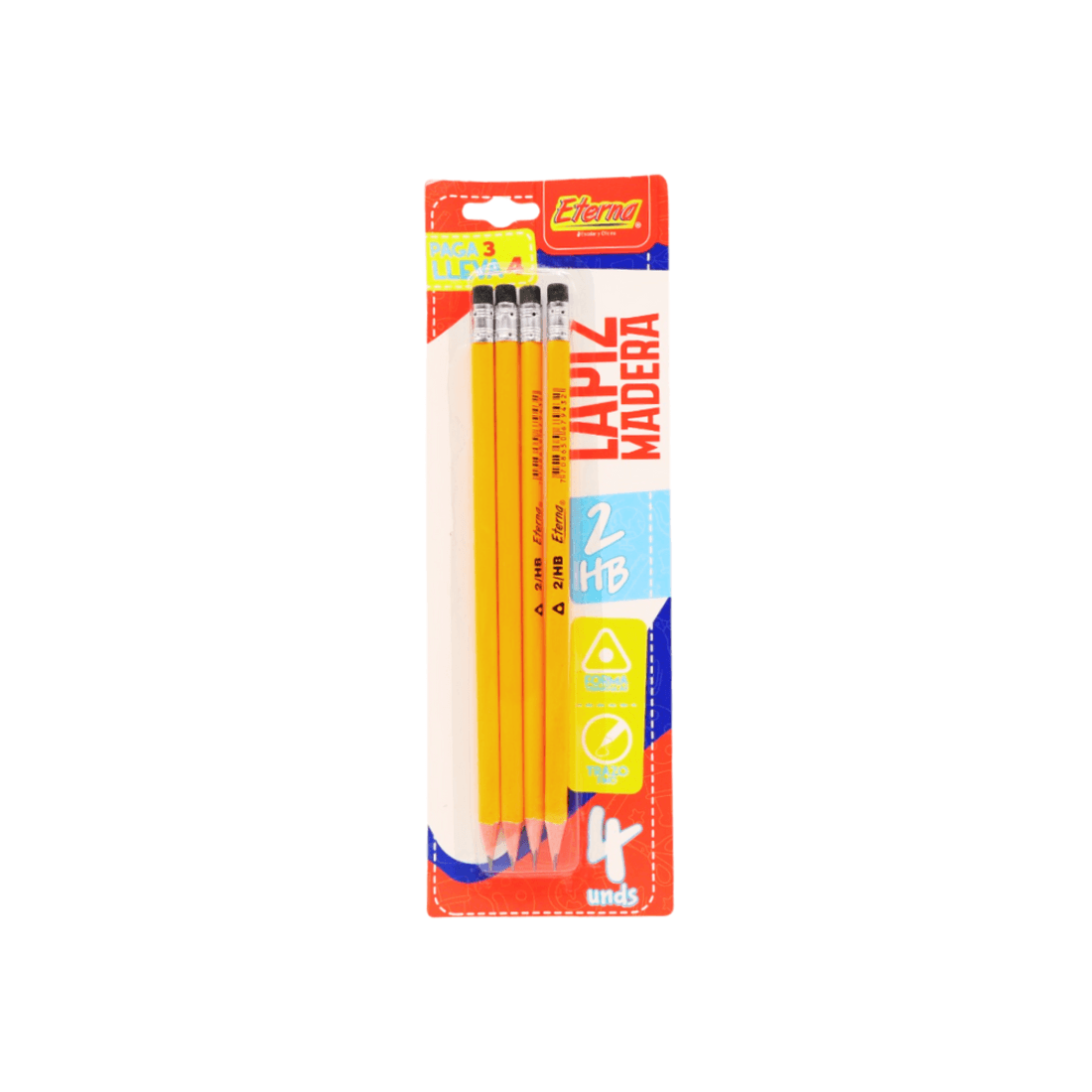 LAPIZ ETERNA CARTON X 4 ET333