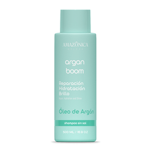 Shampoo Amazónica Argan Boom Óleo X500 ml