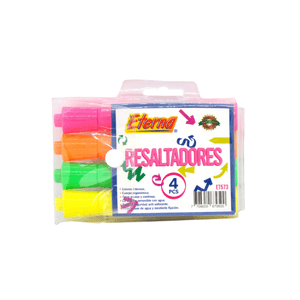 Resaltador Eterna X 4 Pcs