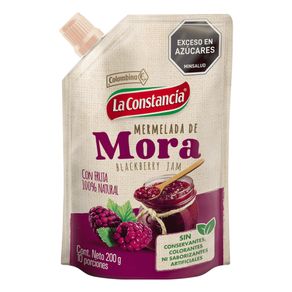 MERMELADA MORA DP  x 200GR LA CONSTANCIA