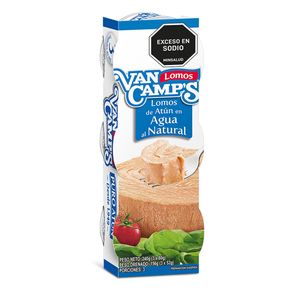 ATUN BABY EN AGUA VANCAMPS X3 x 80GR