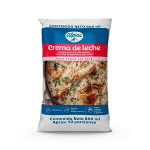 Crema De Leche Alpina * 800 gr