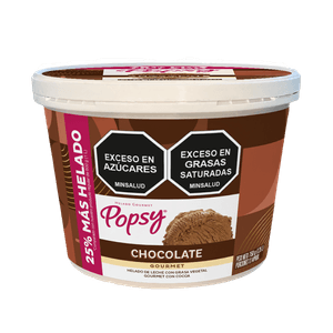 Litro Chocolate Extraconten Popsy*750 gr