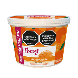 Litro Mandarina Extraconten Popsy*750 gr