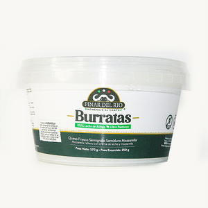 Queso Mozzarella Burrata *250 gr