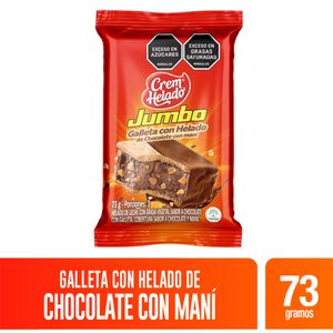 Galleta Con Helado Jumbo Crem Helado*73 g