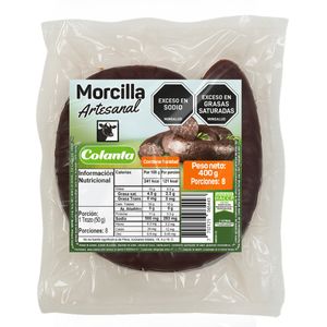 Morcilla Artesanal Colanta *400 gr