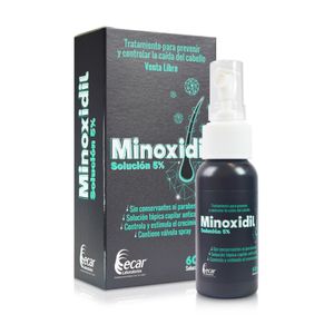 Minoxidil 5% Solucion Topico 60 ml