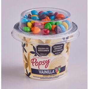 Vaso Helado Vainilla Gourmet+M&M *70 gr