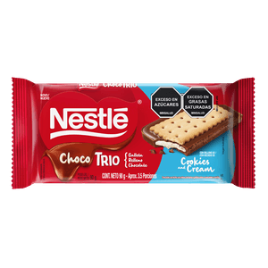 Galleta Nestle Chocotrio C&Cream*90 g