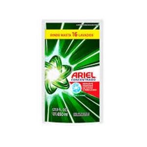 Detergente ARIEL líquido x650 ml