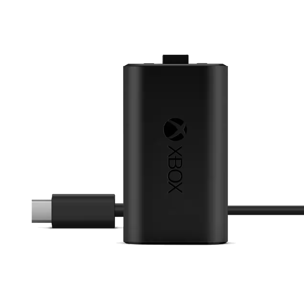 Bateria Recargable Microsoft Xbox + Cable USB-C Negro