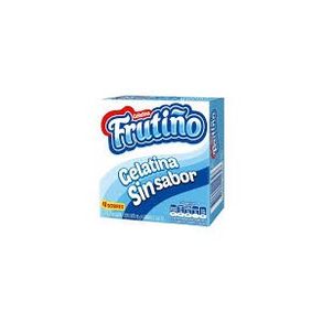 GELATINA SIN SABOR FRUTIÑO*3UND*45GR