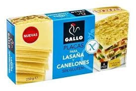 LASAÑA SIN GLUTEN GALLO*250GR