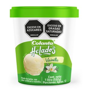 Helado Vainilla Colanta*580 gr