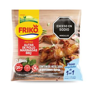 Alitas Friko Bbq Congeladas Bolsa *500 gr