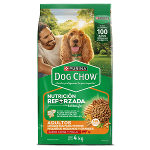 Dogchow Adul Todos Tamaños Carne Y P*4 kg