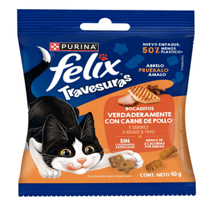 Felix Travesuras Bocaditos De Pollo*40 gr