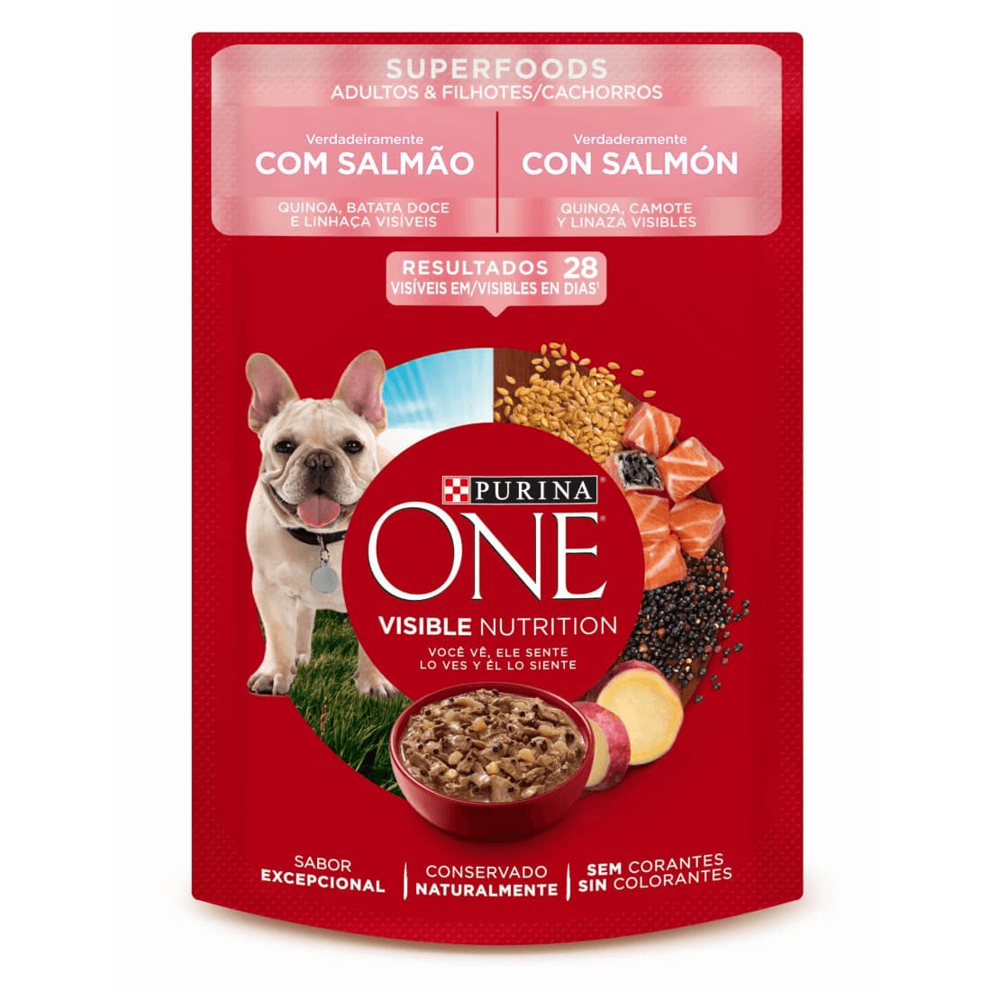 ALIMENTO PARA PERROS ONE SALMON*85GR