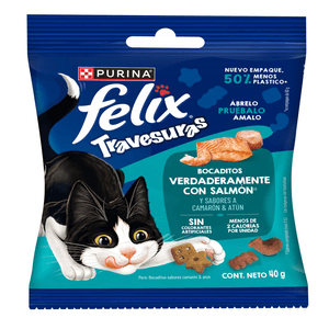 Felix Travesuras Bocaditos De Salmon*40 g