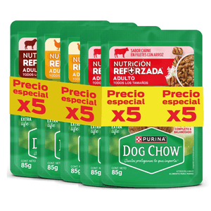 Pouch Dogchow Pack Surtido*5U*425 g $ Esp