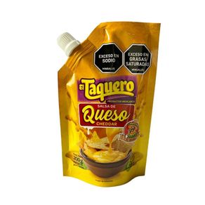 SALSA DE QUESO CHEDDAR EL TAQUERO *200GR