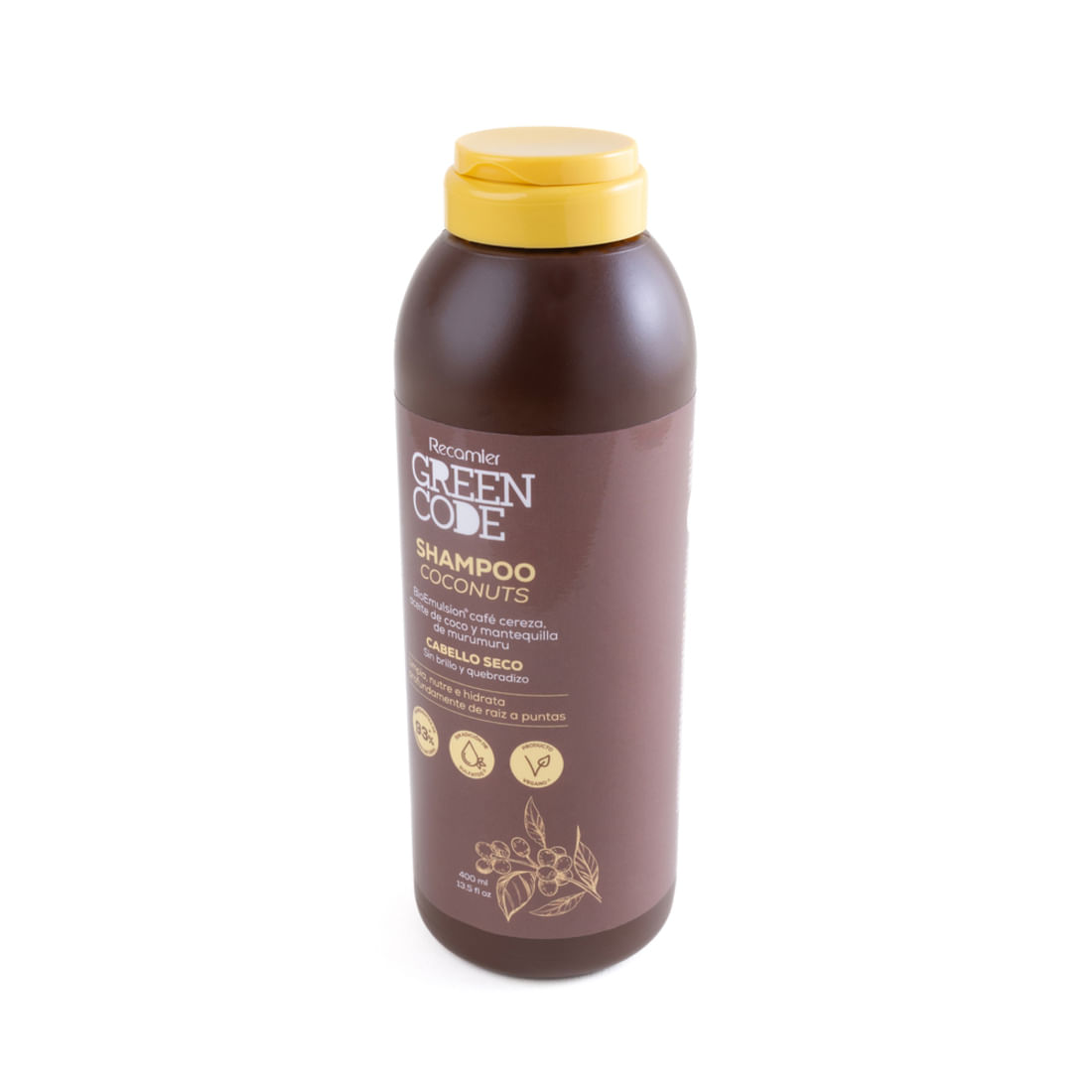 SHAMPOO SECOS COCONUTS GREEN CODE*400ML
