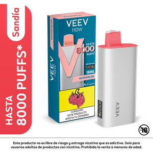 Vapeador Veev Sandia 18 ml 8000 Puff*1 und
