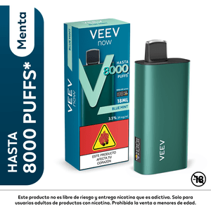 Vapeador Veev Menta 18 ml 8000 Puff*1 und