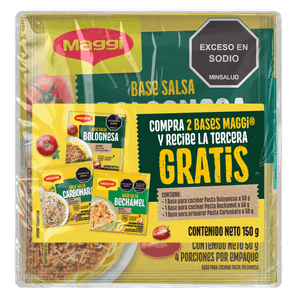 Base Maggi * 50g * 3 Unidades Surtido Pague 2 Lleve 3 50 gr