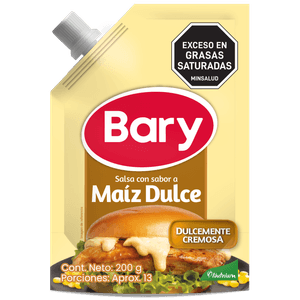 Salsa Bary Maiz Dulce 200 gr