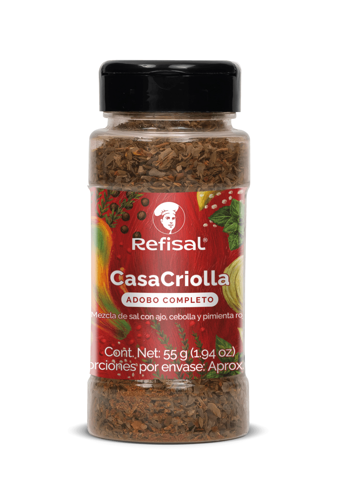 MEZCLA SAL REFISAL CASA CRIOLLA AJO *55G