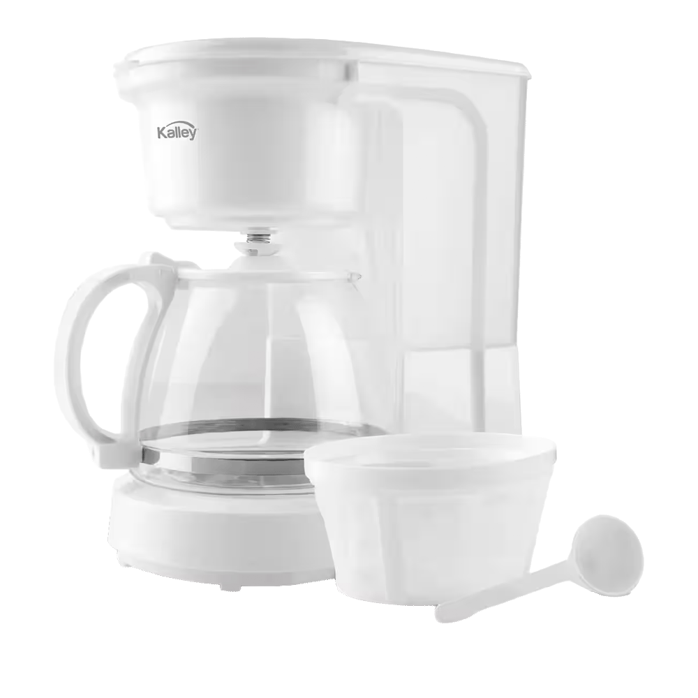 Cafetera Kalley 8 Tazas K-CM100K Blanco