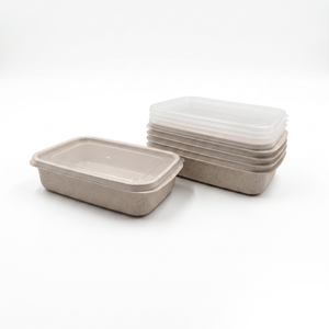 Recipient Rectang Set *4 und 1 Compartim