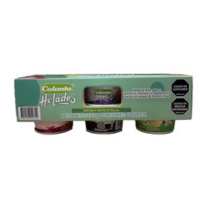 Helado Colanta Vaso Sabores Sur*55 g*6 und