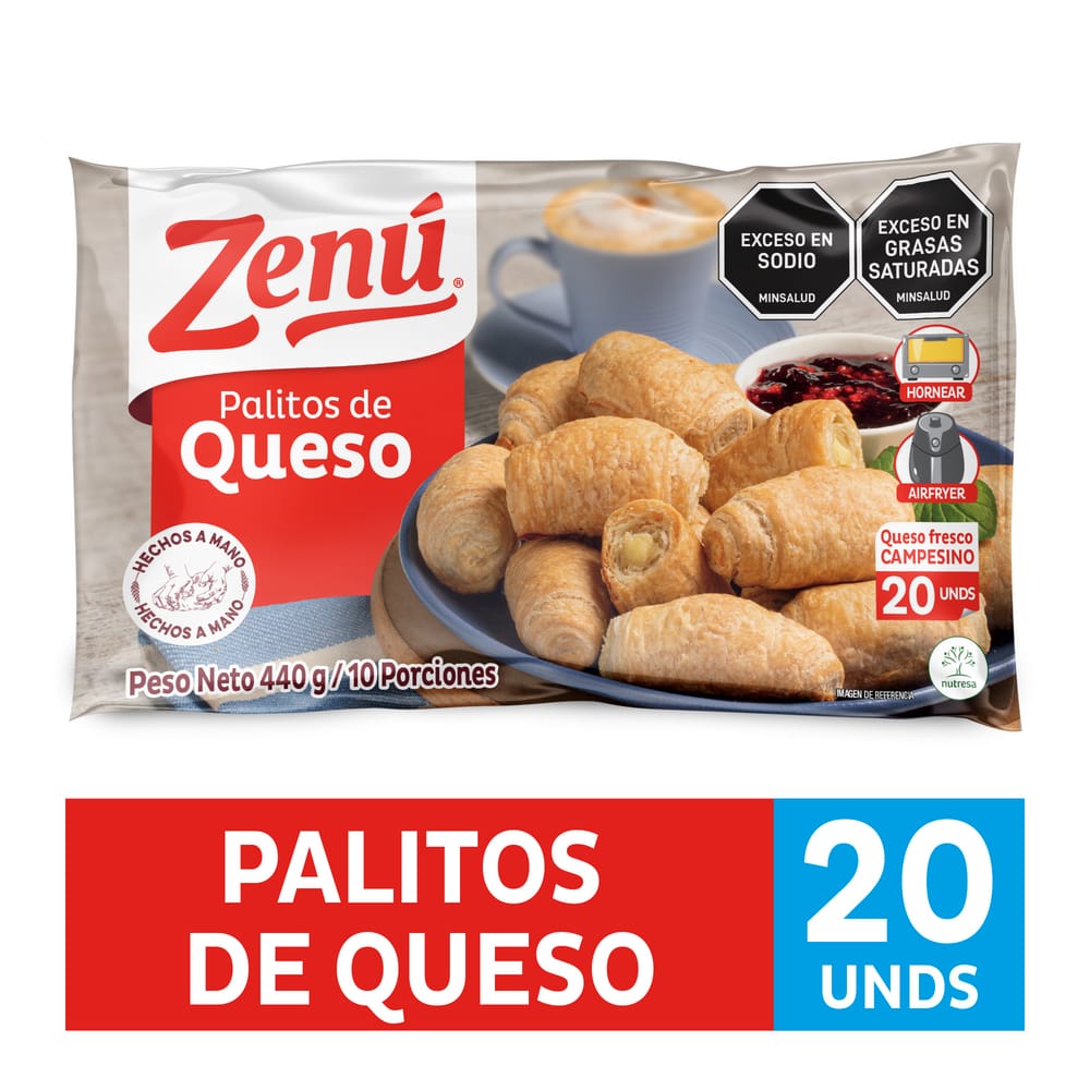 PALITO DE QUESO ZENU *440 GR