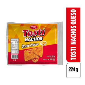 Tosti Nachos Queso Intenso* 8U *224 gr