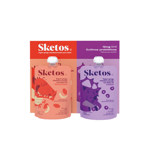 YOGURT KIDS SKETOS SURTIDO SIXPACK*480GR
