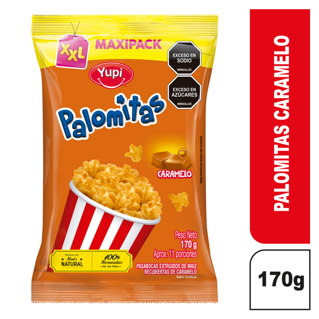 PASAB PALOMITAS CARAMELO*170GR